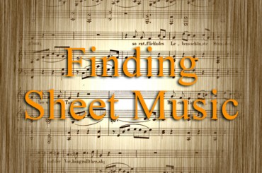 Where to Find Sheet Music -SM Conservatory